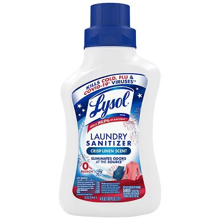 Lysol Crisp Linen Scented Laundry Sanitizer - 41 fl oz