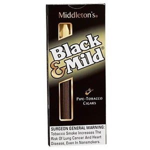 BLACK & MILD PLASTIC TIP 5PK